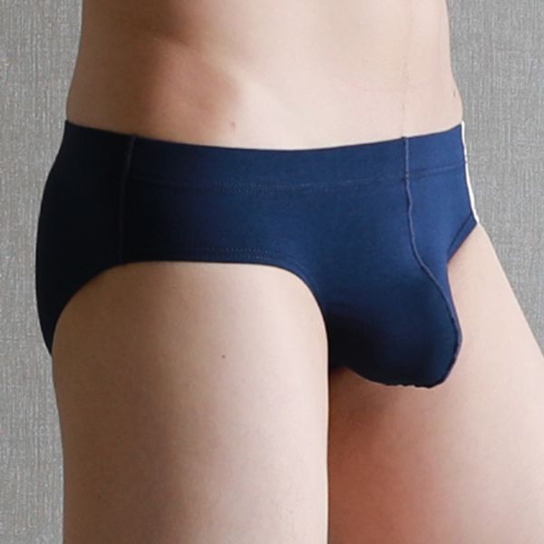 

men underwear briefs cotton breathable comfortable underpants u pouch male panties cuecas slip homme, Black;white