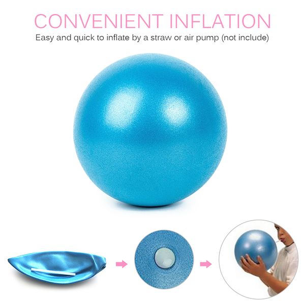 

25cm yoga ball anti-burst thick stability ball mini pilates barre physical ball