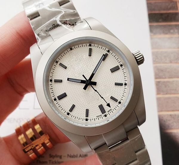 

Люксовый бренд White Mechanical из нержавеющей стали Мужские часы Мода спорта Дизайнер Ч