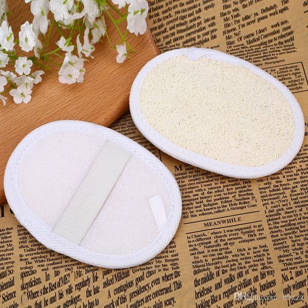 

9*12cm natural loofah pad loofah scrubber remove the dead skin loofah pad sponge for home or l