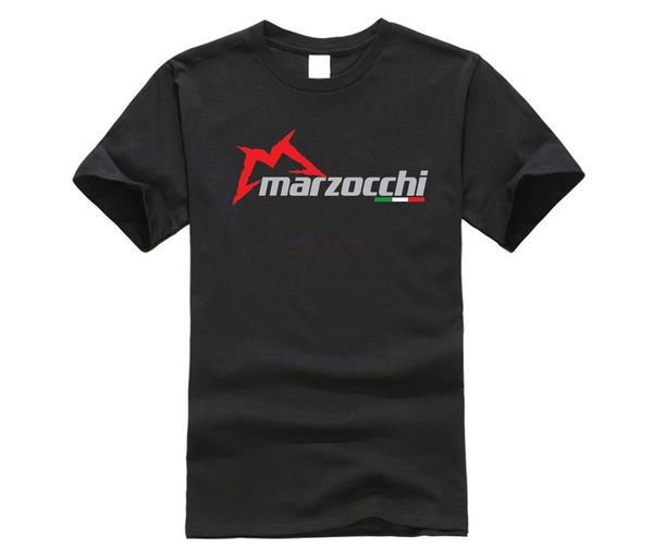 

men t shirt marzocchi logo suspension fork motor bike s black t shirt cotton short sleeves funny graphic tee women, White;black