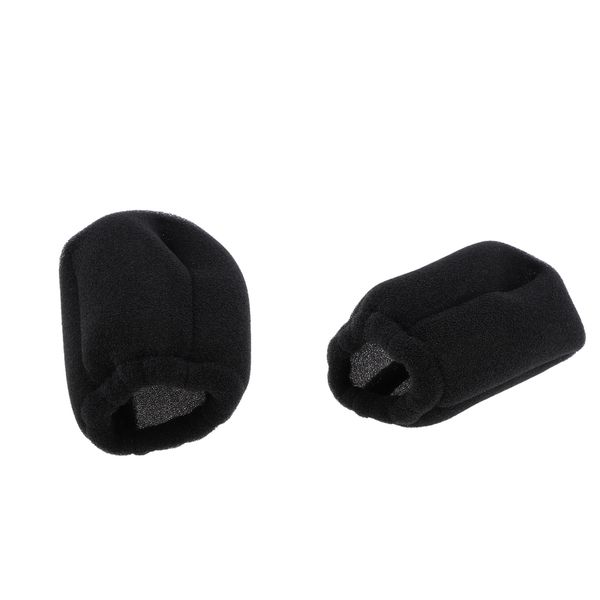 

black sponge professional universal hair diffuser attachment sock,pack 2