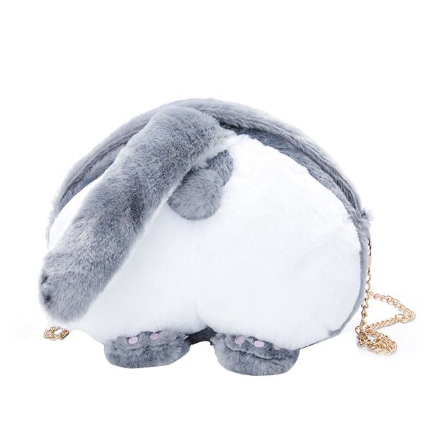 

designer- female 2018 new cute plush pouch cute cartoon children's shoulder bag girl messenger bag tide