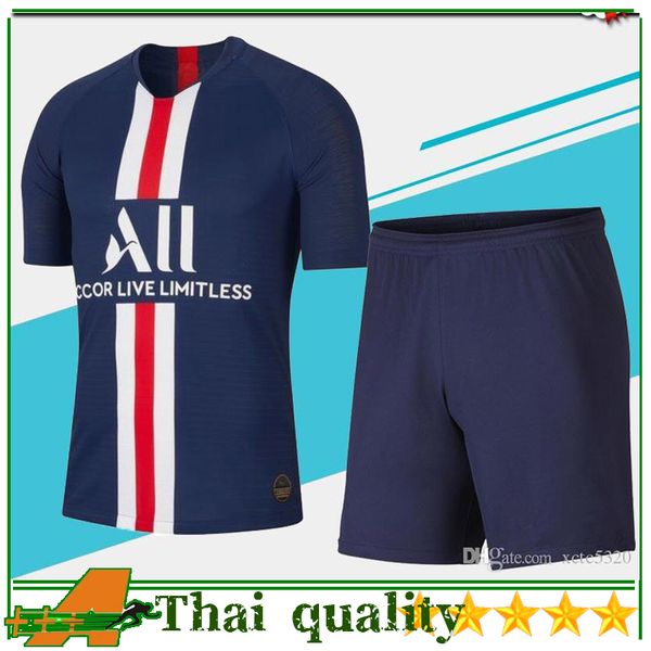 

комплекты версии игрока 23 draxler paris home soccer jerseys #7 mbappe 19/20 мужской футбольный костюм #10 neymar jr #18 icardi футбольная ф, Black;yellow