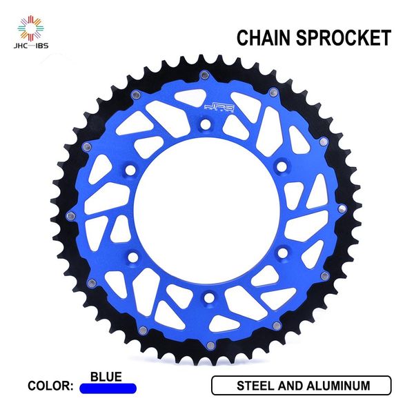 

motorcycle aluminium 44 46 48 49 50 t chain rear sprocket for yamaha yz125 yz250 wr250f yz250f yz yzf wrf 400 426 450