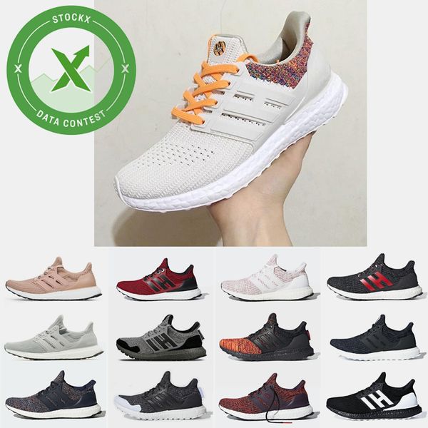 

ultra boost 3.0 4.0 triple black white primeknit oreo cny blue grey men women running shoes ultra boosts ultraboost sport sneakers