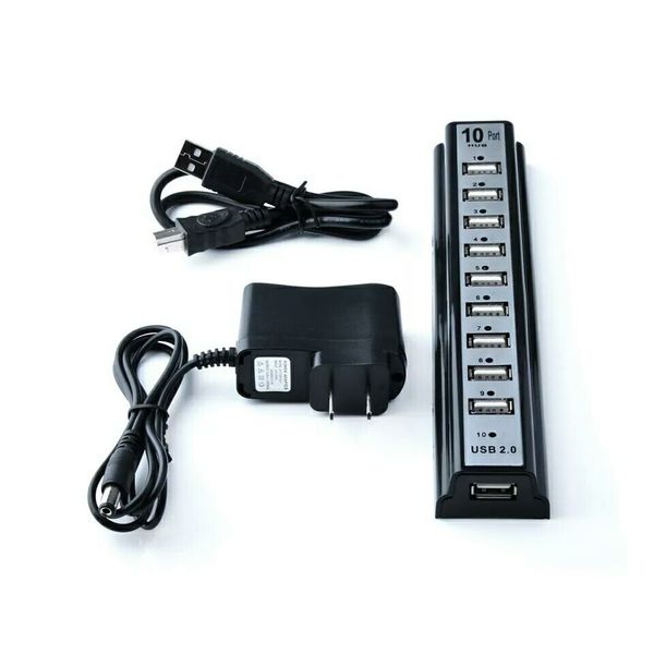 

USB 2.0 Концентратор с десятью портами USB2.0HUB 10PORTS One Drag десять удлинителей Бесплатная