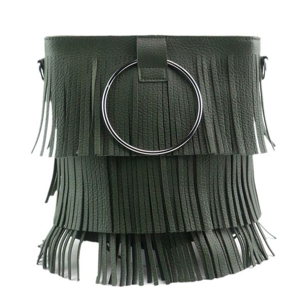 

bag women fashion leather tassel handbag shoulder bag large tote ladies purse crossbody bags handbags bolsa feminina