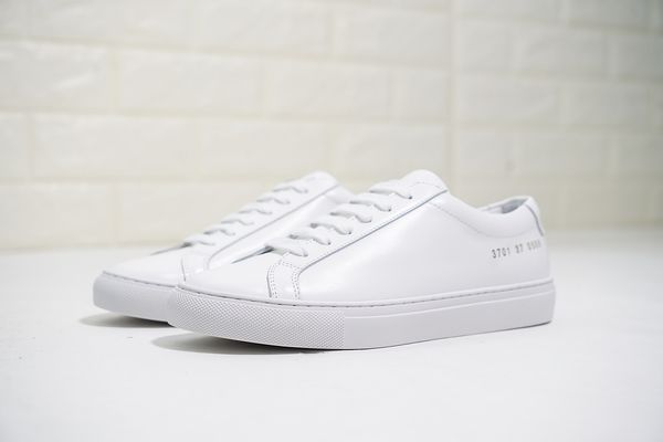 

Men de igner luxury ca ual hoe white men women neaker common project achille low genuine leather with box ize 35 45