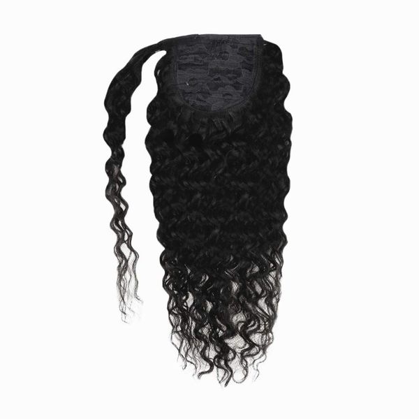 Extensión de cola de caballo Cabello natural 12 