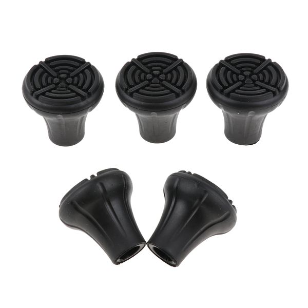 

5pcs rubber tips cover for walking stick trekking poles
