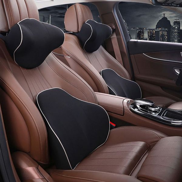 

1pcs pillow seat headrest cushion set ergonomic lumbar spine support cushion