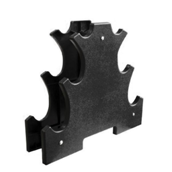 

dip dumbbell plated plastic frame with 6 abs racks on both sides racks