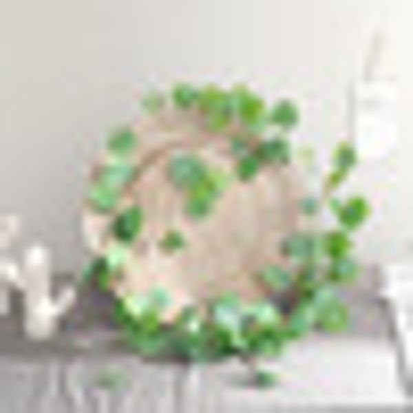 

1.7m artificial rattan eucalyptus vine garland greenery home decor