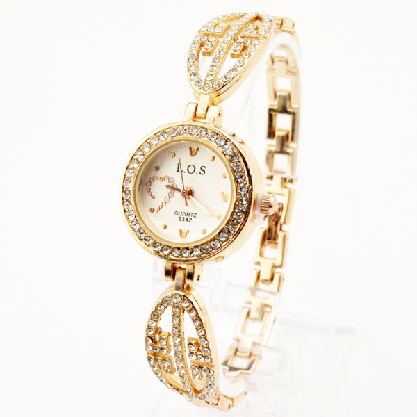 

2019 ladies fashion bracelet watch gold steel metal strap women watch simple digital lover gift female dress clock, Slivery;brown