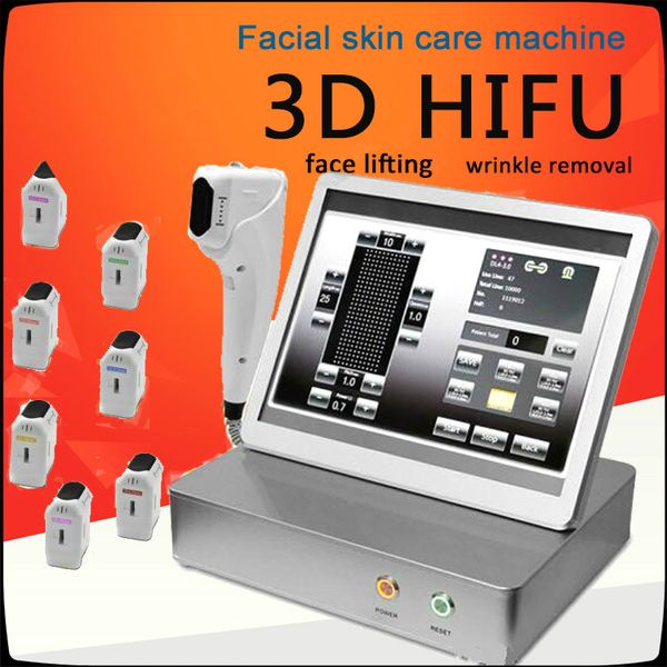 

2020 new version 3d hifu tips 10000 s 8 cartridge high intensity focused ultrasound face lift 3d hifu machine fastÂ shipping