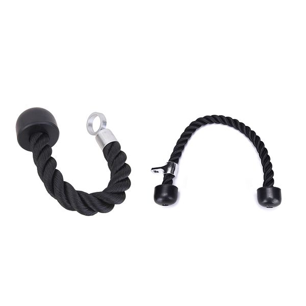 

tricep rope biceps strength training rope bodybuilding exercise fitness equipment