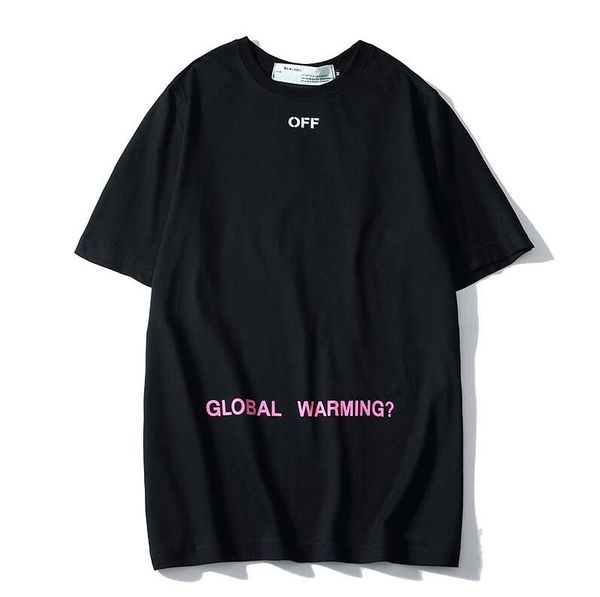 

2019 new summer fashion designers men's shirt t-shirt letter embroidery t-shirt men's brand short-sleeved t-shirt women's shi, White