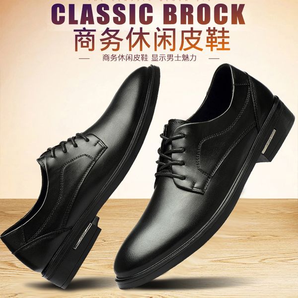 

evening dress shoes men wedding dress shoes comfortable and relaxing high-end business designer designer zapatos de, Black
