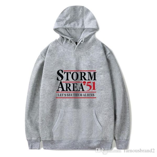 

letter print mens designer hoodies loose storm area print big pocket mens hoodies casual males clothing, Black