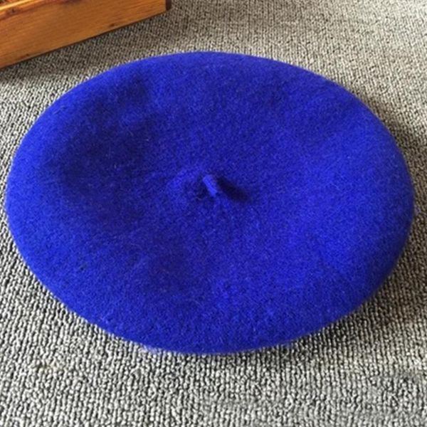 

classical england style beret hat fairy lady winter autumn clothing decoration caps women girls fashion hats, Blue;gray