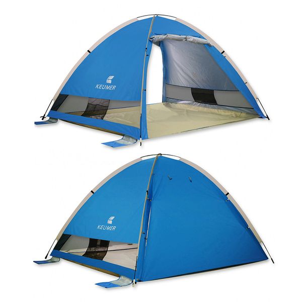 

anti uv beach tent ultralight 3-4 people automatic instant pop up tent outdoor camping tent travel waterproof sun shelter