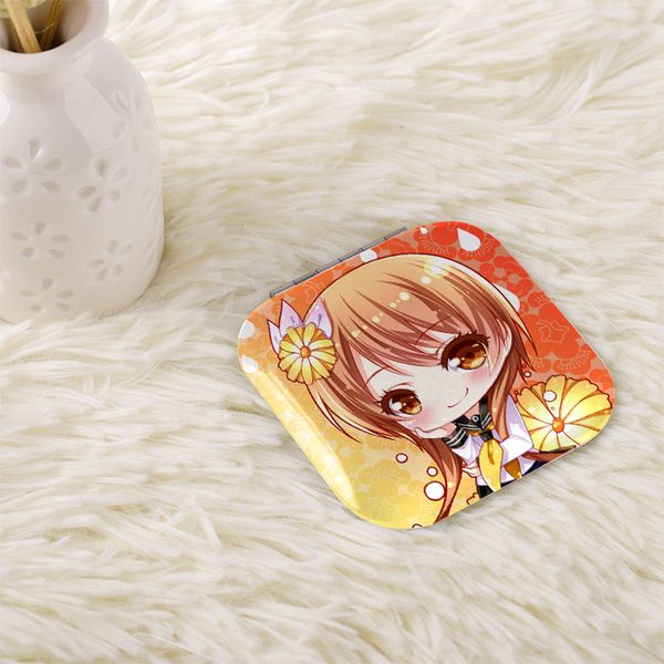 

anime cartoon japanese nisekoi cute makeup tool lens double sided mirror