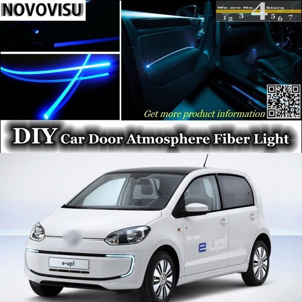 

novovisu for vw up interior t light tuning atmosphere fiber optic band lights inside door panel illumination