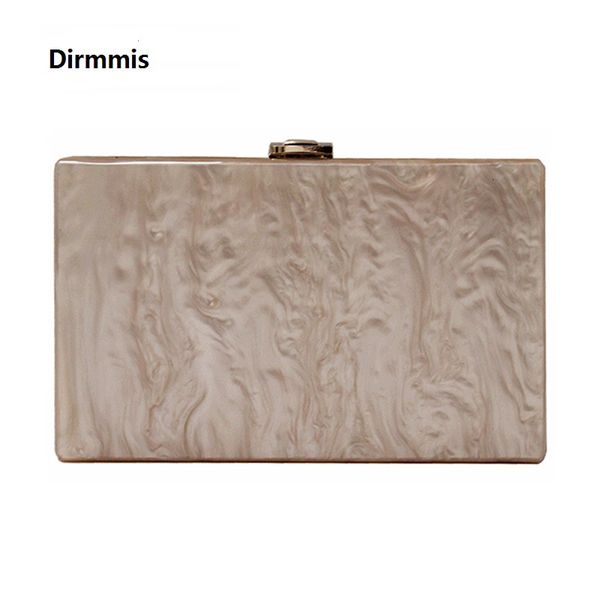 

woman new wallet brand fashion solid acrylic small shoulder bags beige party evening bags clutches wedding women casual handbags cj191205