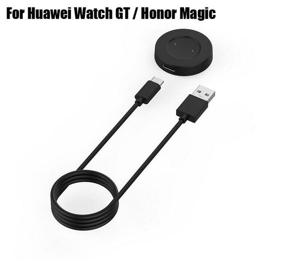 Caricabatterie per orologio intelligente per orologio Huawei GT / orologio d'onore Magic, cavo di ricarica USB per base di ricarica rapida fissa magnetica fissa