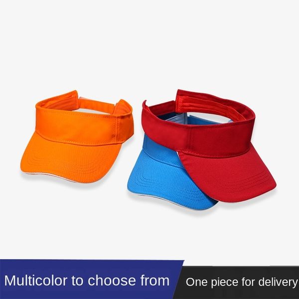 

solid color empty tourist group adults and sun hat children sun hat adjustable sunshade cap, Blue;gray