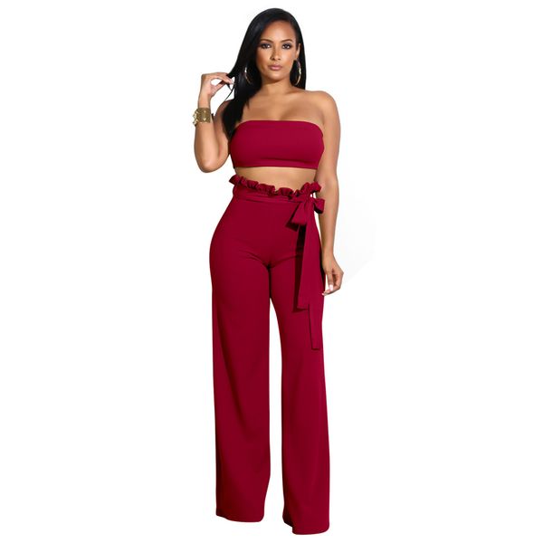 

party bandage jumpsuits for women 2019 summer strapless sashes female overalls casual two piece set beach bodycon romper, Black;white