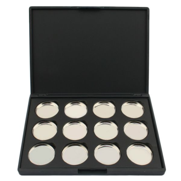 

cosmetics makeup palette 12 pieces magnetic empty eyeshadow palette 12 pans eyeshadow empty eye shadow palettes 50pcs