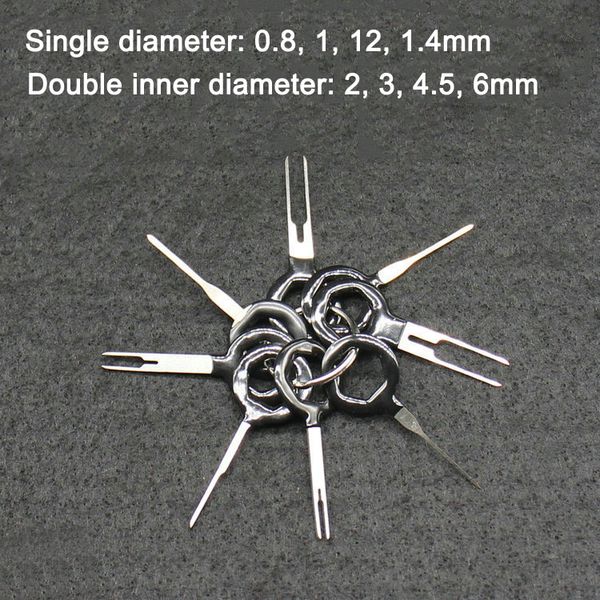 

new sale 18 pcs car wire harness plug terminal extraction pick connector pin remove tool set