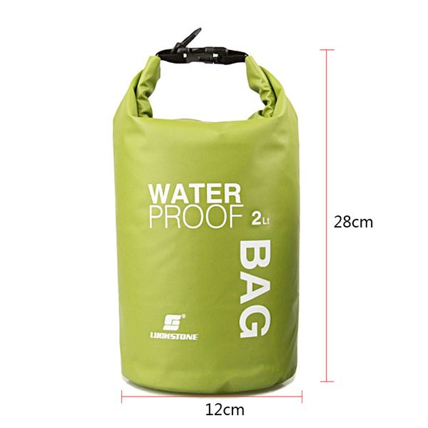 

n new outdoor waterproof bag traveling ultralight rafting bag camping dry bags waterproof box 2l waterbag