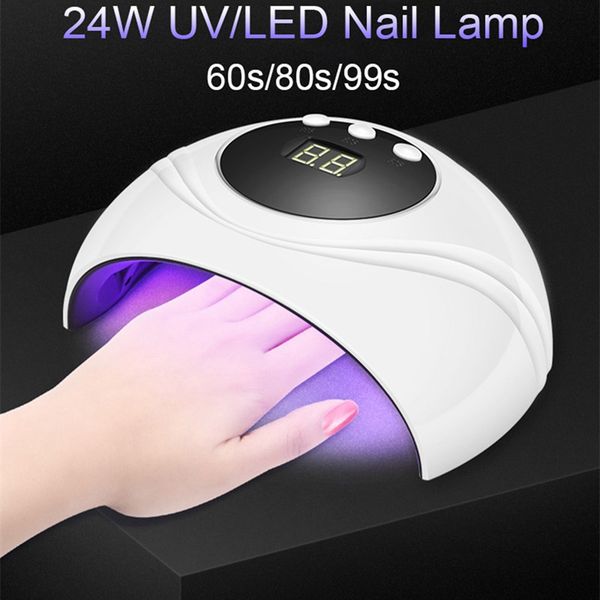 

120w uv led nail polish glue lamp nail art gels dryer c-uring light timer ptherapy machine