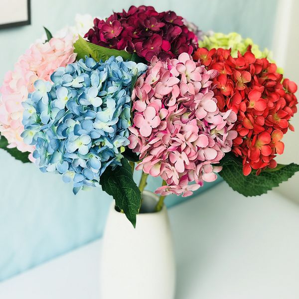 

artificial flowers peony bouquet for wedding decoration 11 heads peonies fake flowers home decor silk hydrangeas