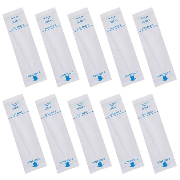 

100pcs disposable protector for digital thermometer probe dental tools covers sterile electronic cover for baby care, Black;white