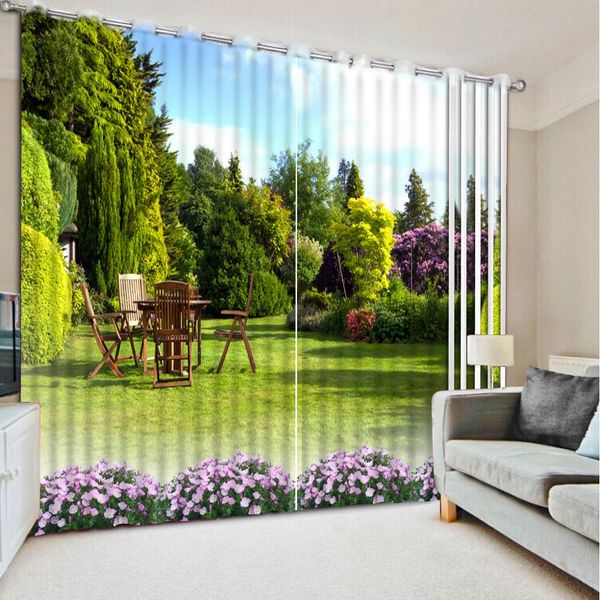

p curtains 3d customize grassland forest modern living room bedroom window curtains