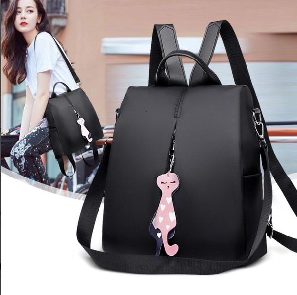 

women oxford bagpack fashion multifunction backpackfemale anti theft backpack school bag for teenager girls sac a dos mochila