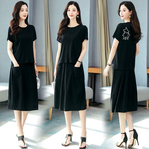 

2020 2020 небольшой летней одежды женщин свободные платья женская одежда маленькое летнее платье из двух частей западного стиля, White