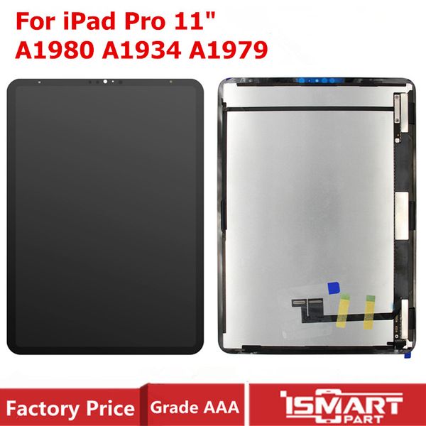 

oem lcd для ipad pro 11 a1980 a1934 a1979 жк-дисплей с сенсорным экраном dizitizer ассамблеи замена части для ipad pro 11