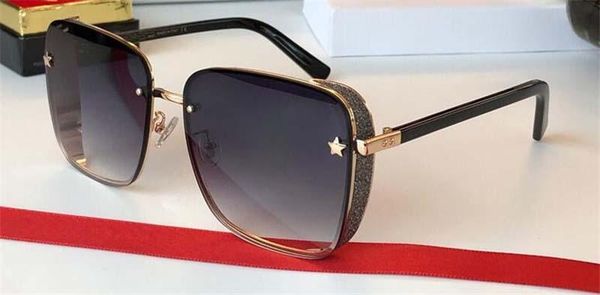 

новый модный дизайнер женские солнцезащитные очки elke квадратная рамка простой популярный стиль продажи защитные очки верхнего качества uv4, White;black