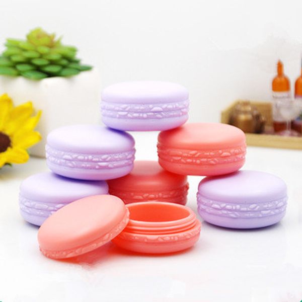 

25/50pcs 10g pink/purple color cute empty cosmetic containers lipstick lip holder diy sub-bottling cream jars