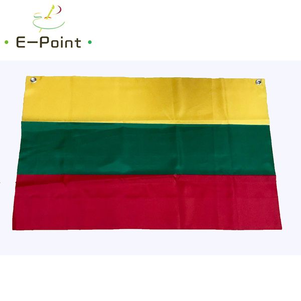 No. 5 96 см*64 см размер европейский флаг Литвы верхние кольца полиэстер флаг баннер украшения летающий домашний сад флаг праздничные подарки