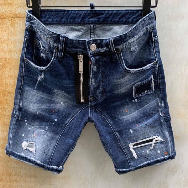

dsenqi new men jeans for shorts jeans pants outwear man 2052, Blue
