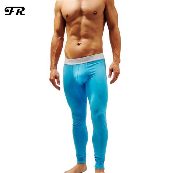 

fr men's long pants,men's modal warm leggings,men's tights slim pants, Black
