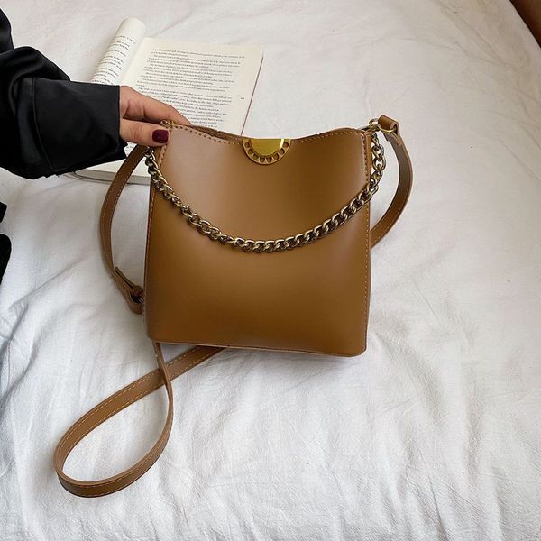 

ведро мешок новая женская сумка 2020 популярный ранец мода одно плечо