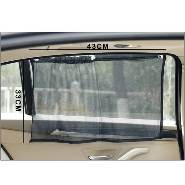 

car window shade side curtains mesh sun shield protects your family and older kids from the sun