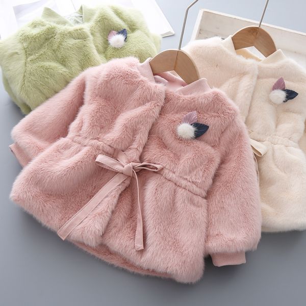 

девушки искусственный мех пояс пальто детские короткие меховые куртки, Blue;gray